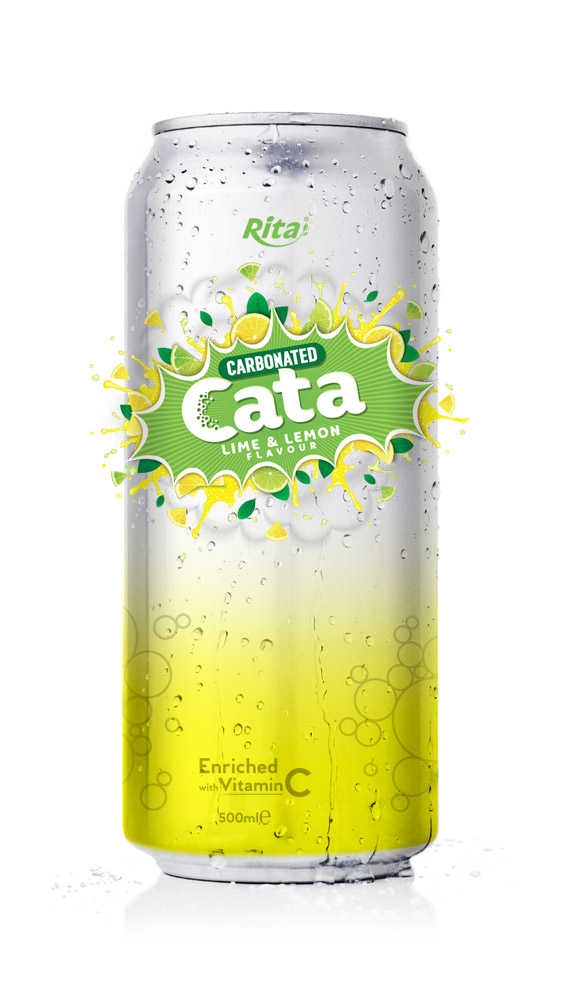 500ml Carbonated  Lime Lemon Flavor Drink